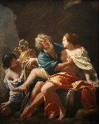 Loth and his daughters, Simon Vouet